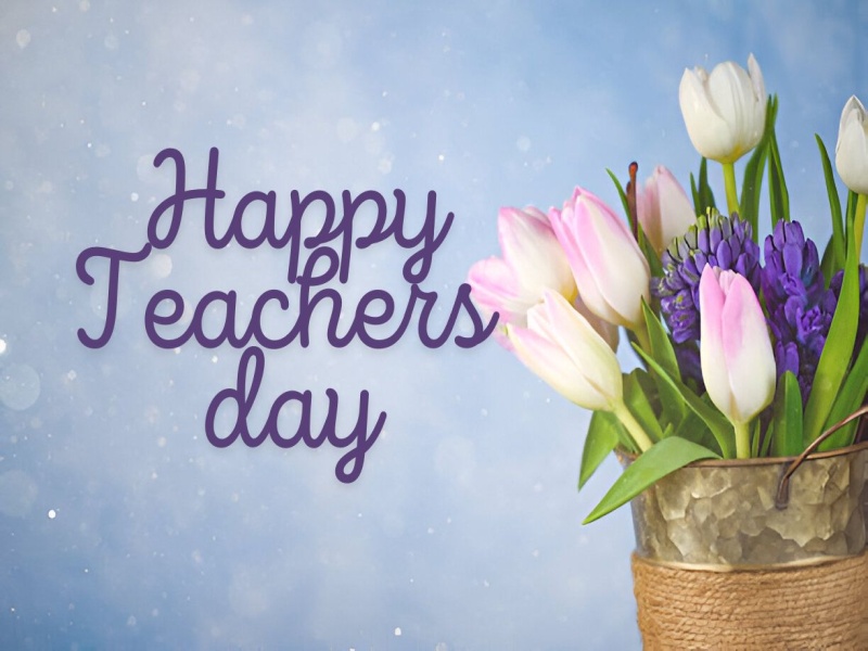 Best teachers day Photos flowers