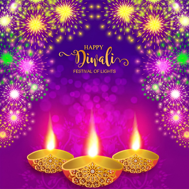 दिवाली Diwali Colorful Greetings Images
