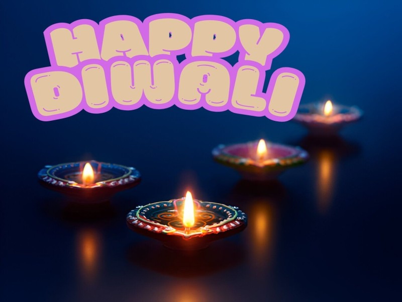 Diwali Diyas Greetings for Whatsapp