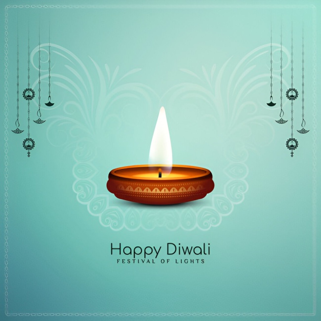 Text Images Diwali Diyas Photos 