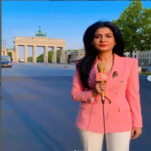 Anjana Om in berlin Photos News anchor