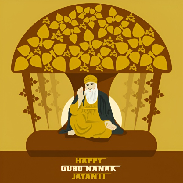 Guru Nanak dev Ji animted wallpaper